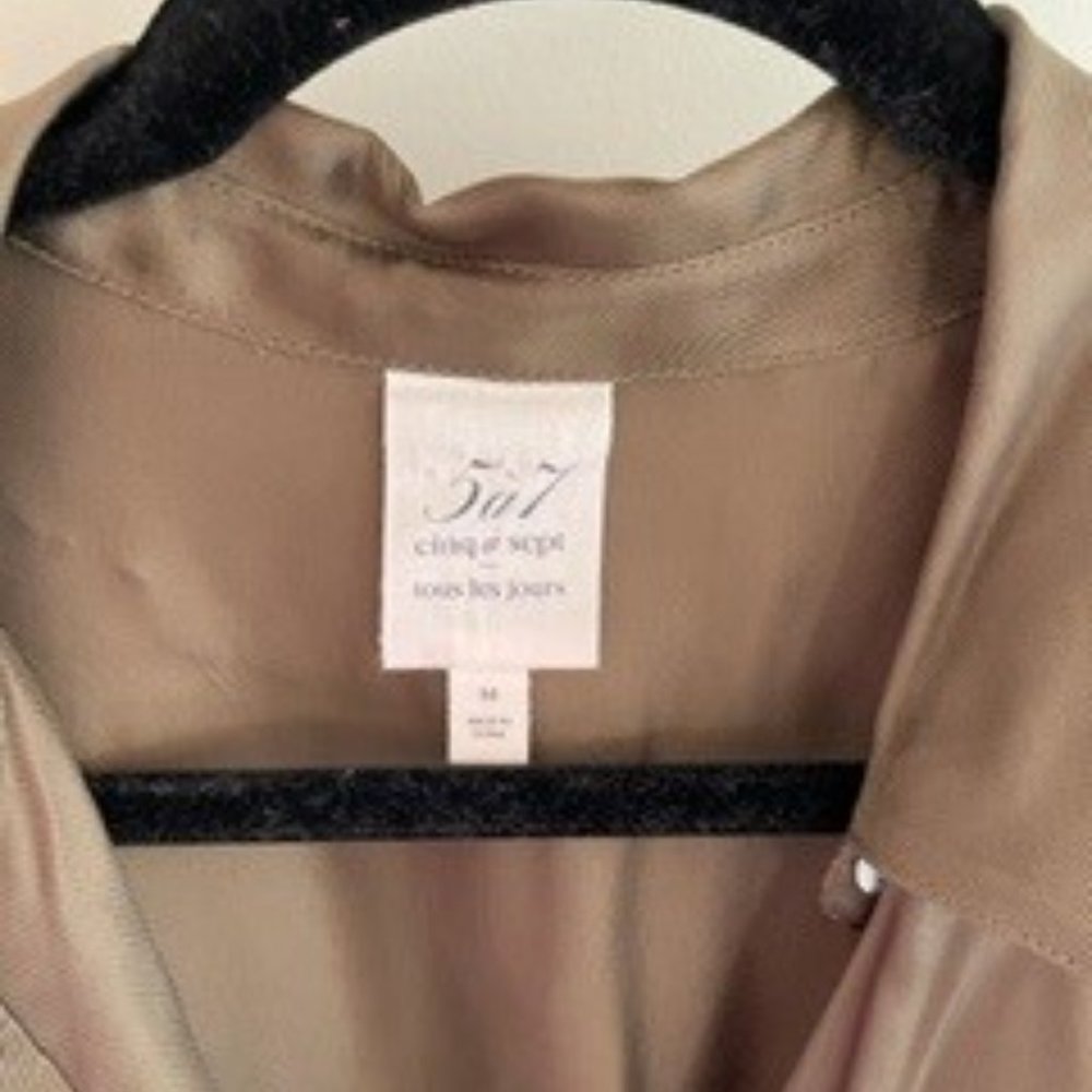 Olive Cing a Sept Jumpsuite (size 8) with Pockets - Picture 4 of 4